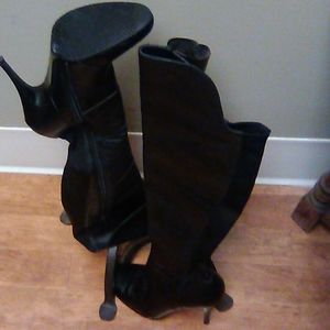 Ladies leather boots